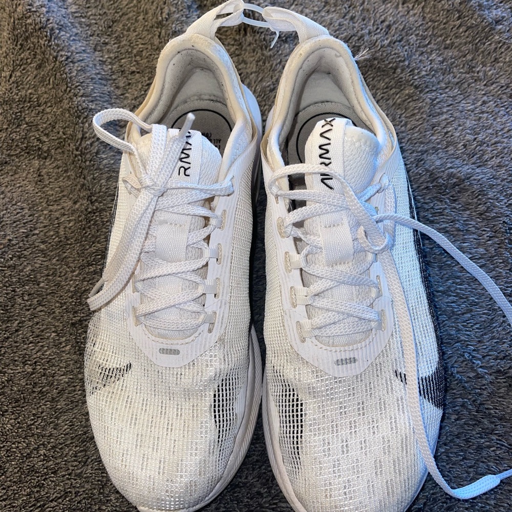 White Nike AirMax Shoes